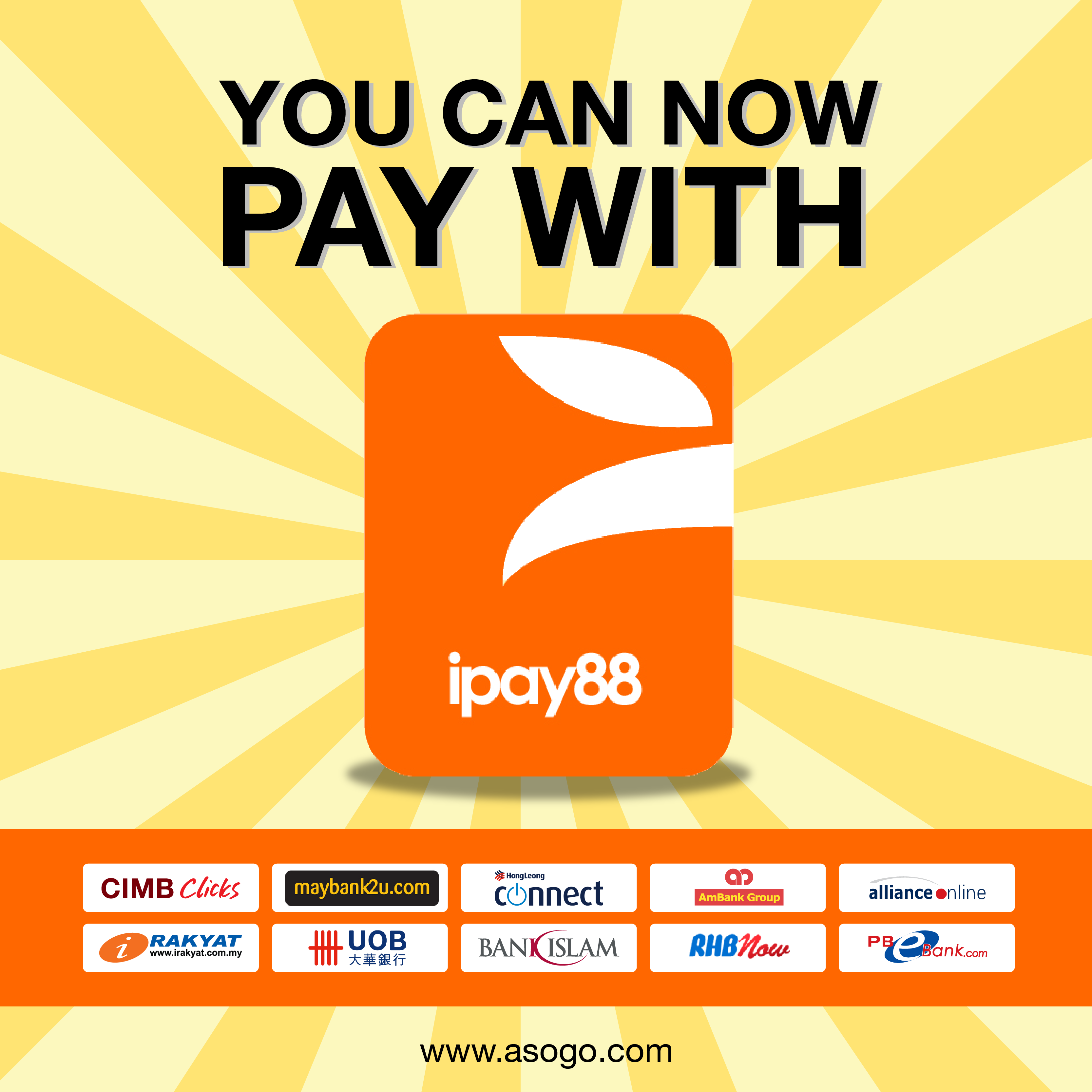 You can now pay with iPay88